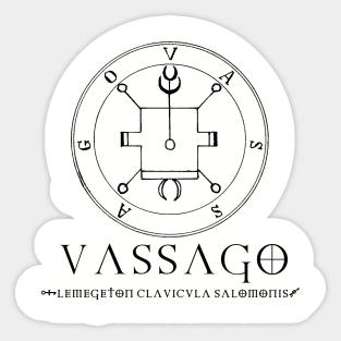 Lemegeton Vassago Sticker